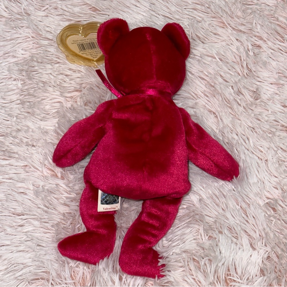 TY Beanie Baby vintage Rare Valentina Bear with holographic tag - Picture 5 of 7